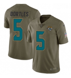Youth Nike Jacksonville Jaguars 5 Blake Bortles Limited Olive 2017 Salute to Service NFL Jersey Youth Nike Jacksonville Jaguars 5 Blake Bortles Limited Olive 2017 Salute to Service NFL Jersey