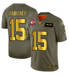 Chiefs 15 Patrick Mahomes Camo Gold Men Stitched Football Limited 2019 Salute To Service Jersey Chiefs 15 Patrick Mahomes Camo Gold Men Stitched Football Limited 2019 Salute To Service Jersey