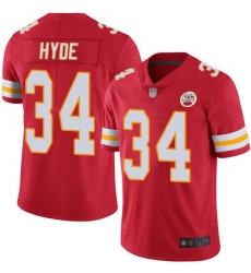 Chiefs 34 Carlos Hyde Red Vapor Untouchable Limited Jersey Chiefs 34 Carlos Hyde Red Vapor Untouchable Limited Jersey