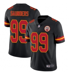 Chiefs 99 Khalen Saunders Black Men Stitched Football Limited Rush Jersey Chiefs 99 Khalen Saunders Black Men Stitched Football Limited Rush Jersey