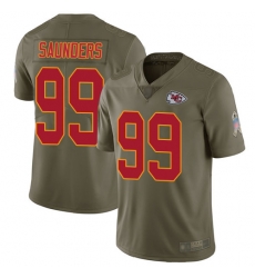 Chiefs 99 Khalen Saunders Olive Men Stitched Football Limited 2017 Salute To Service Jersey Chiefs 99 Khalen Saunders Olive Men Stitched Football Limited 2017 Salute To Service Jersey