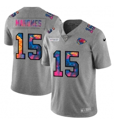 Kansas City Chiefs 15 Patrick Mahomes Men Nike Multi Color 2020 NFL Crucial Catch NFL Jersey Greyheather Kansas City Chiefs 15 Patrick Mahomes Men Nike Multi Color 2020 NFL Crucial Catch NFL Jersey Greyheather
