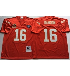 Men Kansas City Chiefs 16 Lake Dawson Red M&N Throwback Jersey Men Kansas City Chiefs 16 Lake Dawson Red M&N Throwback Jersey