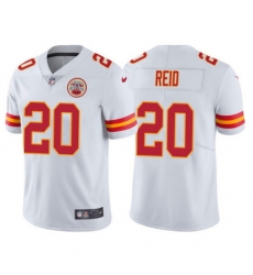Men Kansas City Chiefs 20 Justin Reid White Vapor Untouchable Limited Stitched Jersey Men Kansas City Chiefs 20 Justin Reid White Vapor Untouchable Limited Stitched Jersey