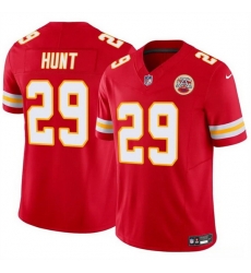 Men Kansas City Chiefs 29 Kareem Hunt Red 2024 F U S E Vapor Untouchable Limited Stitched Football Jersey Men Kansas City Chiefs 29 Kareem Hunt Red 2024 F U S E Vapor Untouchable Limited Stitched Football Jersey