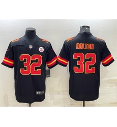 Men Kansas City Chiefs 32 Nick Bolton Black Vapor Untouchable Limited Stitched Football Jersey Men Kansas City Chiefs 32 Nick Bolton Black Vapor Untouchable Limited Stitched Football Jersey