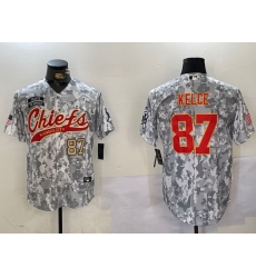 Men Kansas City Chiefs 87 Travis Kelce 2024 Arctic Camo Salute To Service Stitched Baseball Jersey 1 Men Kansas City Chiefs 87 Travis Kelce 2024 Arctic Camo Salute To Service Stitched Baseball Jersey 1