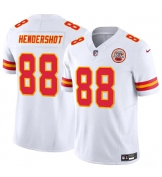Men Kansas City Chiefs 88 Peyton Hendershot White 2024 F U S E Vapor Untouchable Limited Stitched Football Jersey Men Kansas City Chiefs 88 Peyton Hendershot White 2024 F U S E Vapor Untouchable Limited Stitched Football Jersey