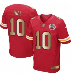 Men Nike Kansas City Chiefs 10 Tyreek Hill Elite RedGold Team Color NFL Jersey Men Nike Kansas City Chiefs 10 Tyreek Hill Elite RedGold Team Color NFL Jersey