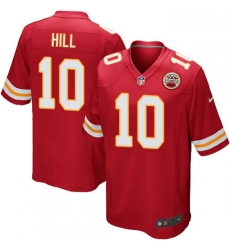 Men Nike Kansas City Chiefs 10 Tyreek Hill Game Red Team Color NFL Jersey Men Nike Kansas City Chiefs 10 Tyreek Hill Game Red Team Color NFL Jersey
