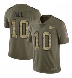 Men Nike Kansas City Chiefs 10 Tyreek Hill Limited OliveCamo 2017 Salute to Service NFL Jersey Men Nike Kansas City Chiefs 10 Tyreek Hill Limited OliveCamo 2017 Salute to Service NFL Jersey