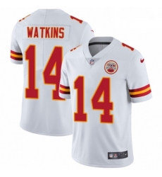 Men Nike Kansas City Chiefs 14 Sammy Watkins White Vapor Untouchable Limited Player NFL Jersey Men Nike Kansas City Chiefs 14 Sammy Watkins White Vapor Untouchable Limited Player NFL Jersey