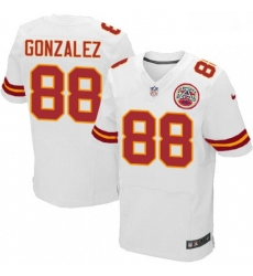 Men Nike Kansas City Chiefs 88 Tony Gonzalez White Vapor Untouchable Elite Player NFL Jersey Men Nike Kansas City Chiefs 88 Tony Gonzalez White Vapor Untouchable Elite Player NFL Jersey