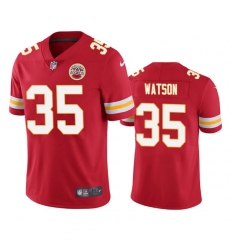 Men's Kansas City Chiefs #35 Jaylen Watson Red Vapor Untouchable Limited Stitched Football Jersey Men's Kansas City Chiefs #35 Jaylen Watson Red Vapor Untouchable Limited Stitched Football Jersey
