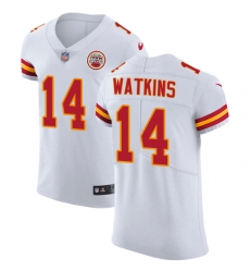 Nike Chiefs #14 Sammy Watkins White Mens Stitched NFL Vapor Untouchable Elite Jersey Nike Chiefs #14 Sammy Watkins White Mens Stitched NFL Vapor Untouchable Elite Jersey