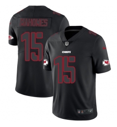 Nike Chiefs #15 Patrick Mahomes Black Men Stitched NFL Limited Rush Impact Jersey Nike Chiefs #15 Patrick Mahomes Black Men Stitched NFL Limited Rush Impact Jersey