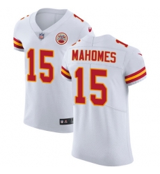 Nike Chiefs #15 Patrick Mahomes White Mens Stitched NFL Vapor Untouchable Elite Jersey Nike Chiefs #15 Patrick Mahomes White Mens Stitched NFL Vapor Untouchable Elite Jersey