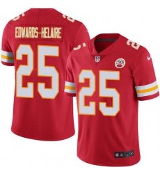 Nike Chiefs 25 Clyde Edwards Helaire Red Team Color Men Stitched NFL Vapor Untouchable Limited Jersey Nike Chiefs 25 Clyde Edwards Helaire Red Team Color Men Stitched NFL Vapor Untouchable Limited Jersey