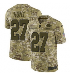 Nike Chiefs #27 Kareem Hunt Camo Mens Stitched NFL Limited 2018 Salute To Service Jersey Nike Chiefs #27 Kareem Hunt Camo Mens Stitched NFL Limited 2018 Salute To Service Jersey