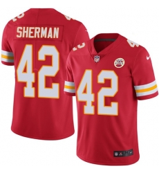 Nike Chiefs 42 Anthony Sherman Red Team Color Mens Stitched NFL Vapor Untouchable Limited Jersey Nike Chiefs 42 Anthony Sherman Red Team Color Mens Stitched NFL Vapor Untouchable Limited Jersey