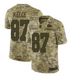 Nike Chiefs #87 Travis Kelce Camo Mens Stitched NFL Limited 2018 Salute To Service Jersey Nike Chiefs #87 Travis Kelce Camo Mens Stitched NFL Limited 2018 Salute To Service Jersey