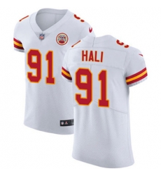 Nike Chiefs #91 Tamba Hali White Mens Stitched NFL Vapor Untouchable Elite Jersey Nike Chiefs #91 Tamba Hali White Mens Stitched NFL Vapor Untouchable Elite Jersey