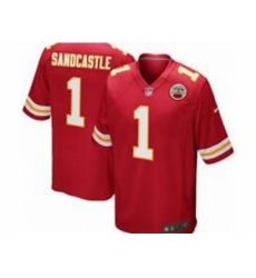 Nike Kansas City Chiefs 1 Leon Sandcastle Red Game NFL Jersey Nike Kansas City Chiefs 1 Leon Sandcastle Red Game NFL Jersey
