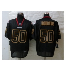 Nike Kansas City Chiefs 50 Justin Houston Black Elite Lights Out NFL Jersey Nike Kansas City Chiefs 50 Justin Houston Black Elite Lights Out NFL Jersey