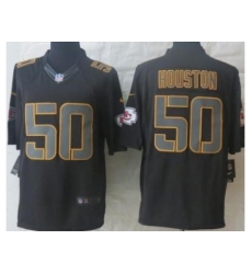 Nike Kansas City Chiefs 50 Justin Houston Black Limited Impact NFL Jersey Nike Kansas City Chiefs 50 Justin Houston Black Limited Impact NFL Jersey