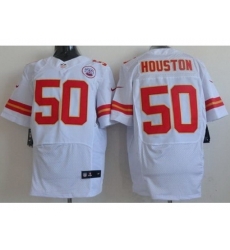 Nike Kansas City Chiefs 50 Justin Houston White Elite NFL Jersey Nike Kansas City Chiefs 50 Justin Houston White Elite NFL Jersey
