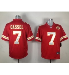 Nike Kansas City Chiefs 7 Matt Cassel Red LIMITED NFL Jersey Nike Kansas City Chiefs 7 Matt Cassel Red LIMITED NFL Jersey