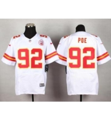 Nike Kansas City Chiefs 92 Dontari Poe White Elite NFL Jersey Nike Kansas City Chiefs 92 Dontari Poe White Elite NFL Jersey
