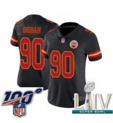 2020 Super Bowl LIV Women Kansas City Chiefs #90 Emmanuel Ogbah Limited Black Rush Vapor Untouchable Football Jersey 2020 Super Bowl LIV Women Kansas City Chiefs #90 Emmanuel Ogbah Limited Black Rush Vapor Untouchable Football Jersey
