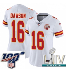 2020 Super Bowl LIV Women Nike Kansas City Chiefs #16 Len Dawson White Vapor Untouchable Limited Player NFL Jersey 2020 Super Bowl LIV Women Nike Kansas City Chiefs #16 Len Dawson White Vapor Untouchable Limited Player NFL Jersey