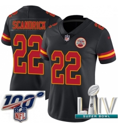 2020 Super Bowl LIV Women Nike Kansas City Chiefs #22 Orlando Scandrick Limited Black Rush Vapor Untouchable NFL Jerseyey 2020 Super Bowl LIV Women Nike Kansas City Chiefs #22 Orlando Scandrick Limited Black Rush Vapor Untouchable NFL Jerseyey