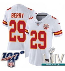 2020 Super Bowl LIV Women Nike Kansas City Chiefs #29 Eric Berry White Vapor Untouchable Limited Player NFL Jersey 2020 Super Bowl LIV Women Nike Kansas City Chiefs #29 Eric Berry White Vapor Untouchable Limited Player NFL Jersey