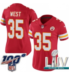 2020 Super Bowl LIV Women Nike Kansas City Chiefs #35 Charcandrick West Red Team Color Vapor Untouchable Limited Player NFL Jersey 2020 Super Bowl LIV Women Nike Kansas City Chiefs #35 Charcandrick West Red Team Color Vapor Untouchable Limited Player NFL Jersey