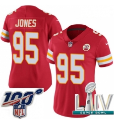 2020 Super Bowl LIV Women Nike Kansas City Chiefs #95 Chris Jones Red Team Color Vapor Untouchable Limited Player NFL Jersey 2020 Super Bowl LIV Women Nike Kansas City Chiefs #95 Chris Jones Red Team Color Vapor Untouchable Limited Player NFL Jersey