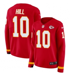 Nike Chiefs #10 Tyreek Hill Red Team Color Women Stitched NFL Nike Chiefs #10 Tyreek Hill Red Team Color Women Stitched NFL