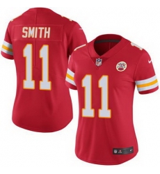 Nike Chiefs #11 Alex Smith Red Team Color Womens Stitched NFL Vapor Untouchable Limited Jersey Nike Chiefs #11 Alex Smith Red Team Color Womens Stitched NFL Vapor Untouchable Limited Jersey