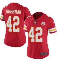 Nike Chiefs 42 Anthony Sherman Red Team Color Womens Stitched NFL Vapor Untouchable Limited Jersey Nike Chiefs 42 Anthony Sherman Red Team Color Womens Stitched NFL Vapor Untouchable Limited Jersey