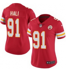 Nike Chiefs #91 Tamba Hali Red Team Color Womens Stitched NFL Vapor Untouchable Limited Jersey Nike Chiefs #91 Tamba Hali Red Team Color Womens Stitched NFL Vapor Untouchable Limited Jersey