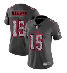 Women Chiefs 15 Patrick Mahomes Gray Static Stitched Football Vapor Untouchable Limited Jersey Women Chiefs 15 Patrick Mahomes Gray Static Stitched Football Vapor Untouchable Limited Jersey