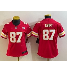 Women Kansas City Chiefs 87 Taylor Swift Red 2023 F U S E Vapor Untouchable Limited Stitched Jersey Women Kansas City Chiefs 87 Taylor Swift Red 2023 F U S E Vapor Untouchable Limited Stitched Jersey