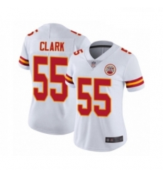 Womens Kansas City Chiefs 55 Frank Clark White Vapor Untouchable Elite Player Football Jersey Womens Kansas City Chiefs 55 Frank Clark White Vapor Untouchable Elite Player Football Jersey