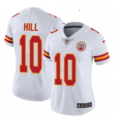 Womens Nike Kansas City Chiefs 10 Tyreek Hill Elite White NFL Jersey Womens Nike Kansas City Chiefs 10 Tyreek Hill Elite White NFL Jersey