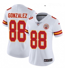 Womens Nike Kansas City Chiefs 88 Tony Gonzalez Elite White NFL Jersey Womens Nike Kansas City Chiefs 88 Tony Gonzalez Elite White NFL Jersey