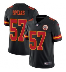 Nike Chiefs #57 Breeland Speaks Black Youth Stitched NFL Limited Rush Jersey Nike Chiefs #57 Breeland Speaks Black Youth Stitched NFL Limited Rush Jersey