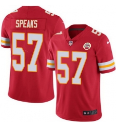 Nike Chiefs #57 Breeland Speaks Red Team Color Youth Stitched NFL Vapor Untouchable Limited Jersey Nike Chiefs #57 Breeland Speaks Red Team Color Youth Stitched NFL Vapor Untouchable Limited Jersey