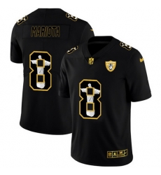 Las Vegas Raiders 8 Marcus Mariota Nike Carbon Black Vapor Cristo Redentor Limited NFL Jersey Las Vegas Raiders 8 Marcus Mariota Nike Carbon Black Vapor Cristo Redentor Limited NFL Jersey